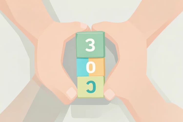 Crianças usando blocos de construção coloridos para representar números em uma atividade matemática.